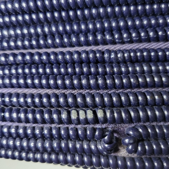 VTG Rare Telephone Cord Purse | Butterly Design | Faux Tortoise Handles | c 40s - Picture 15 of 16